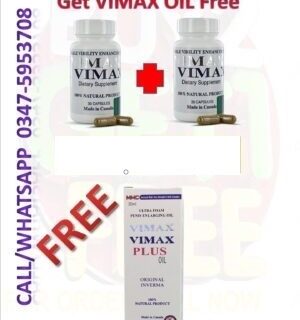 Buy 2 Vimax Pills Packs and Get Vimax Oil Free