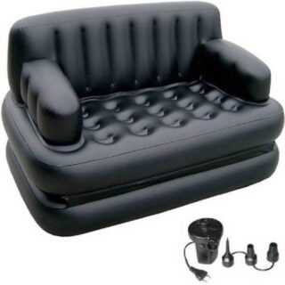 Air Lounge Inflatable Sofa Cum Bed 5 in 1