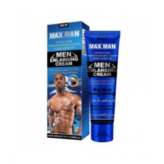 New Max-Man Enlarging Cream for Men Blue
